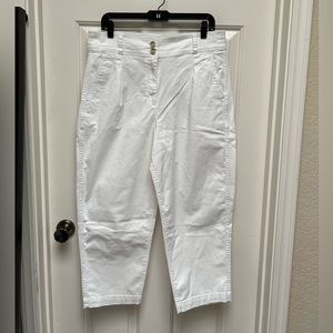 J Crew white pant